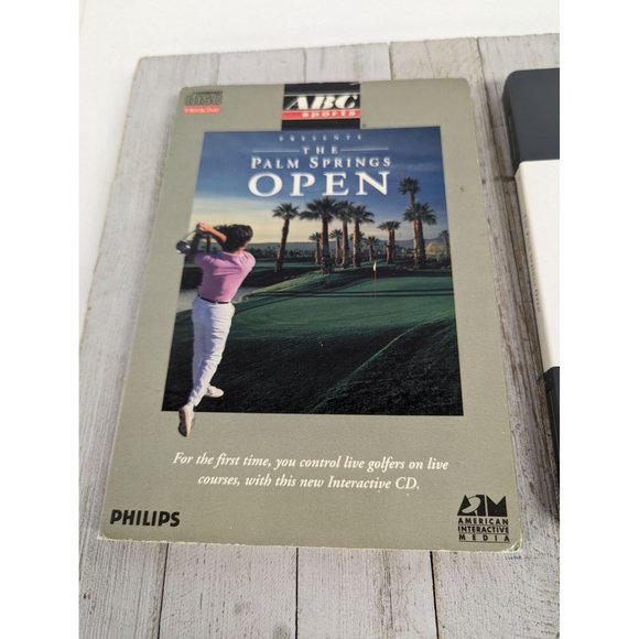 ABC Sports The Palm Springs Open Interactive Compact Disc Phillips CD-i - Picture 2 of 6